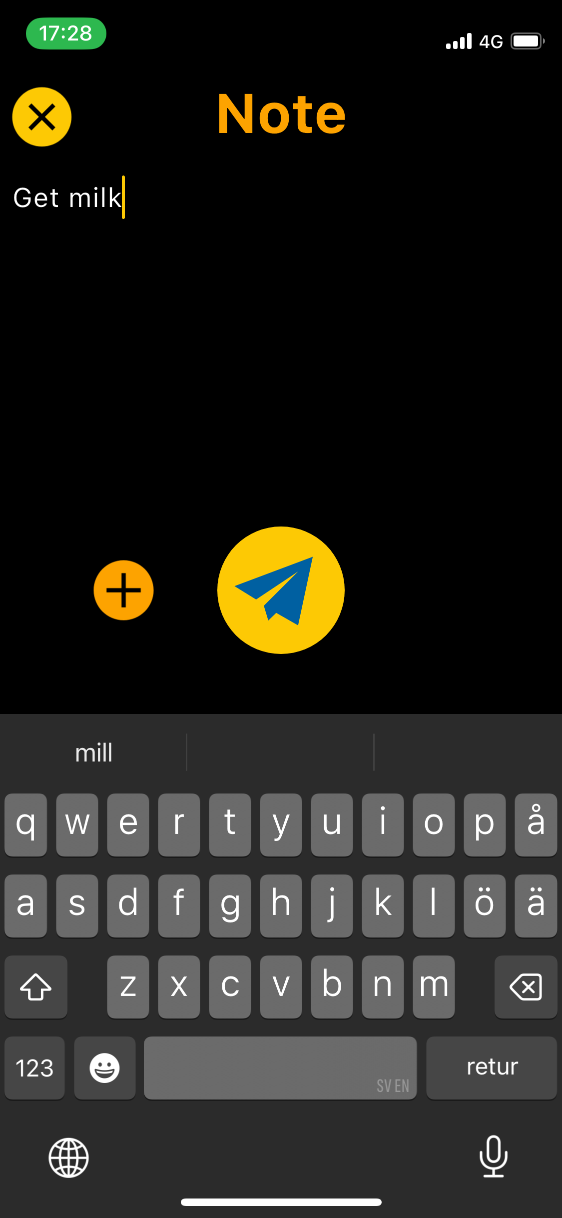 Braintoss screenshot